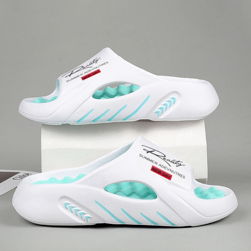 ☁️ 50% RABATT NU! 👟 Halksäkra tjocksulade cloud tofflor för män – Memoryskumdämpning, fotvalvsstöd & bekväm påtagning – perfekt för hemmet ✨