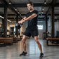 🩳 50 % RABATT UNDER BEGRÄNSAD TID! ✨ Andningsbara träningsshorts – snabbtorkande, fickor med dragkedja och elastisk midja för träning 🏃‍♂️
