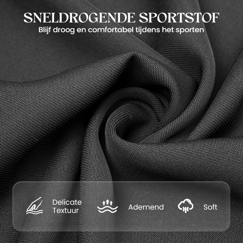 🩳 50 % RABATT UNDER BEGRÄNSAD TID! ✨ Andningsbara träningsshorts – snabbtorkande, fickor med dragkedja och elastisk midja för träning 🏃‍♂️