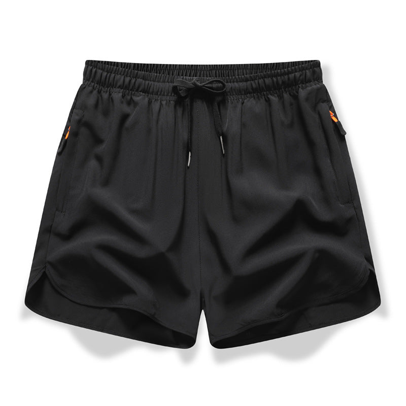 🩳 50 % RABATT UNDER BEGRÄNSAD TID! ✨ Andningsbara träningsshorts – snabbtorkande, fickor med dragkedja och elastisk midja för träning 🏃‍♂️