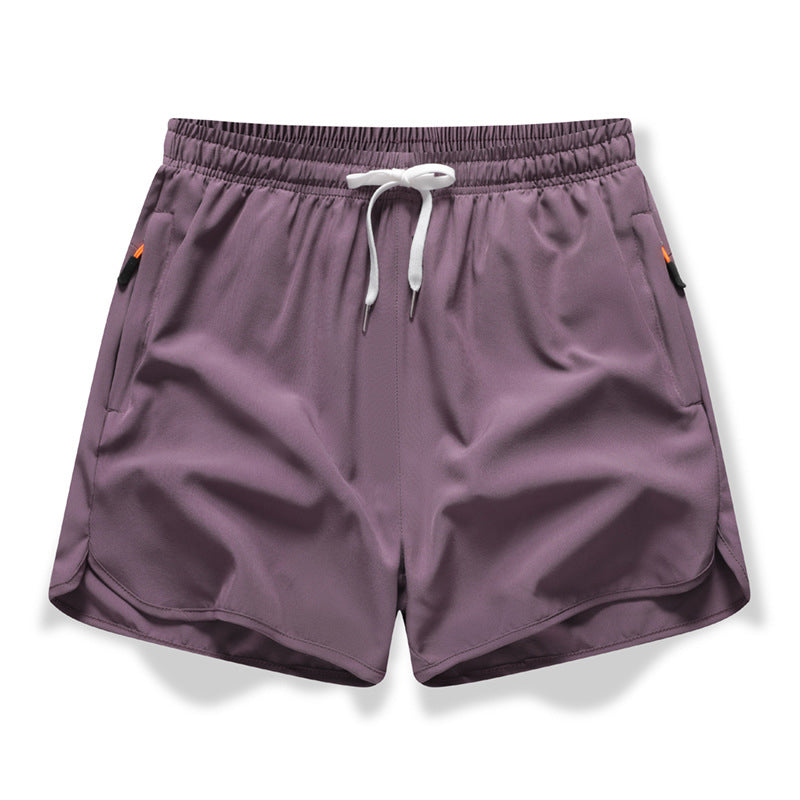 🩳 50 % RABATT UNDER BEGRÄNSAD TID! ✨ Andningsbara träningsshorts – snabbtorkande, fickor med dragkedja och elastisk midja för träning 🏃‍♂️