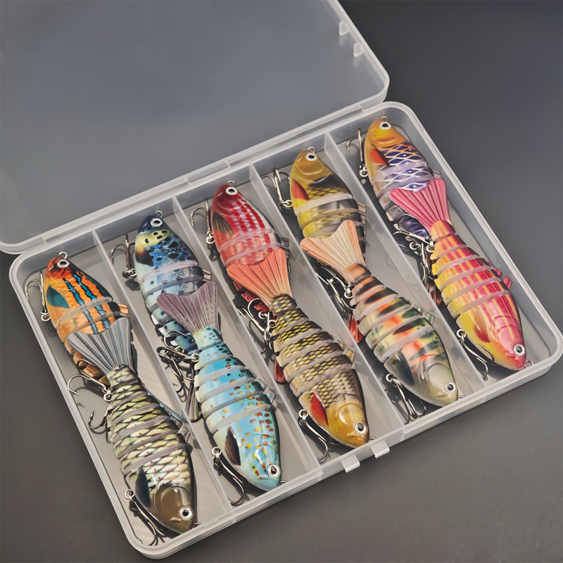 🎣 50 % RABATT! 🐟 Flersegmenterad bionisk simbete