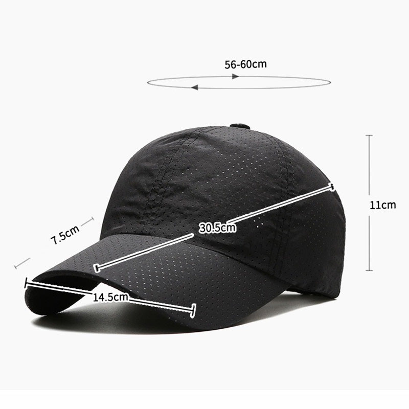 🧢 50% RABATT! ⚾ Snygg Mesh-Basebollkeps – Andningsbar, Justerbar & Perfekt för Sport & Vardag ☀️