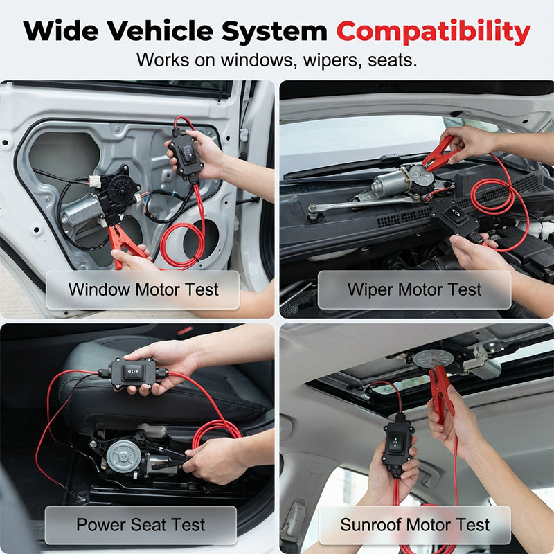 🔧 50% RABATT NU! 🚗 Universal Bilmotor Diagnostiskt Verktyg – Tunga Kopparklämmor, Enknappskontroll & Omedelbar Felsökning ✨