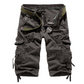 🩳 50% RABATT NU! 👖 Men's Multi-Pocket Cargo Shorts – Relaxad Passform, Andningsbar Bomullsblandning & Robust Konstruktion För Utomhus & Vardag 💪