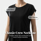 👗 50% RABATT NU! 🛍️ Damernas Casual Kortärmad T-Shirt Klänning – Mjuk, Andningsbar med Fickor 🌿