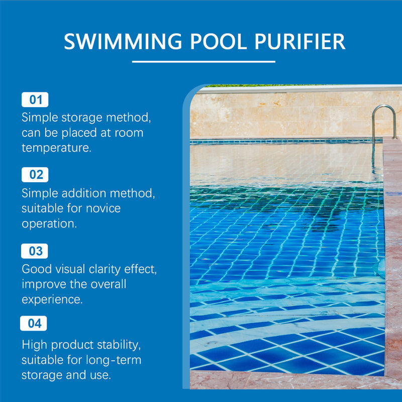 ⏰🔥 Specialerbjudande: 50 % rabatt! 💧 Poolreningslösning – Kristallklart vatten för säkert och enkelt bad 🏊‍♂️✨