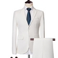 🤵 50% RABATT NU! 💼 Herr Tvådelad Kostym i Modern Passform – Andningsbar, Skrynkelfri & Professionell Stil ✨