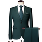 🤵 50% RABATT NU! 💼 Herr Tvådelad Kostym i Modern Passform – Andningsbar, Skrynkelfri & Professionell Stil ✨