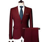 🤵 50% RABATT NU! 💼 Herr Tvådelad Kostym i Modern Passform – Andningsbar, Skrynkelfri & Professionell Stil ✨