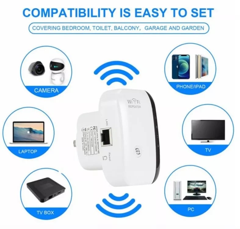 📶WIFI signalförstärkare (bred täckning, väggpenetration)🔥 70% RABATT på utvalda produkter