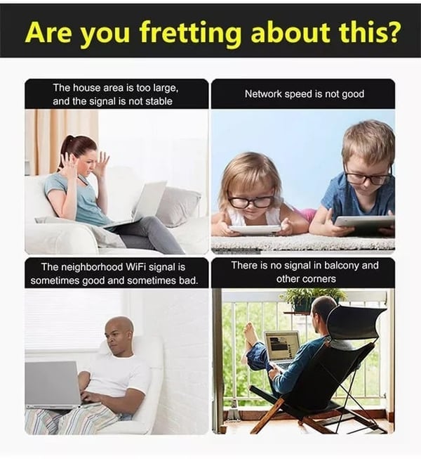 📶WIFI signalförstärkare (bred täckning, väggpenetration)🔥 70% RABATT på utvalda produkter
