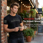 👕 50% RABATT! 🔥 Athletic Fit Crew Neck T-shirt för Män – Andningsbar Bomull, Perfekt Stretch & Ideal För Gymmet Eller Vardagsbruk 💪