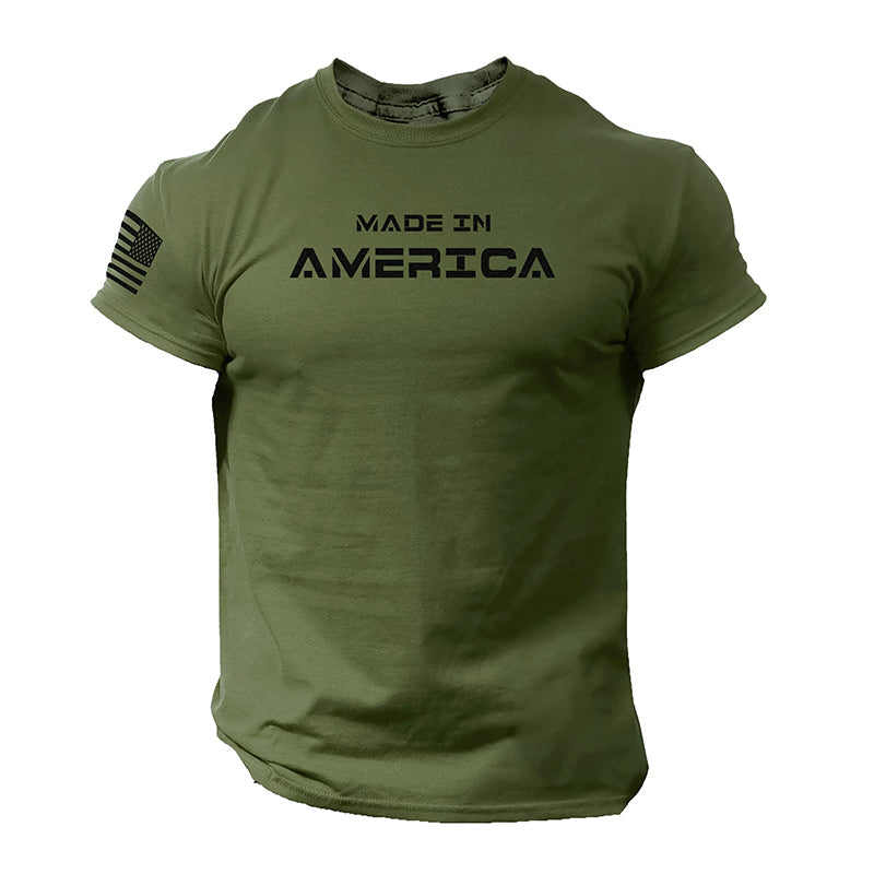 👕 50% RABATT! 🔥 Athletic Fit Crew Neck T-shirt för Män – Andningsbar Bomull, Perfekt Stretch & Ideal För Gymmet Eller Vardagsbruk 💪