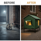 🐈 50 % RABATT NÅ! ☔ Allværs, forhøyet utendørshus for katter – vanntett, isolert og sammenleggbart – perfekt for utekatter hele året 🏠