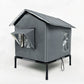 🐈 50 % RABATT NÅ! ☔ Allværs, forhøyet utendørshus for katter – vanntett, isolert og sammenleggbart – perfekt for utekatter hele året 🏠