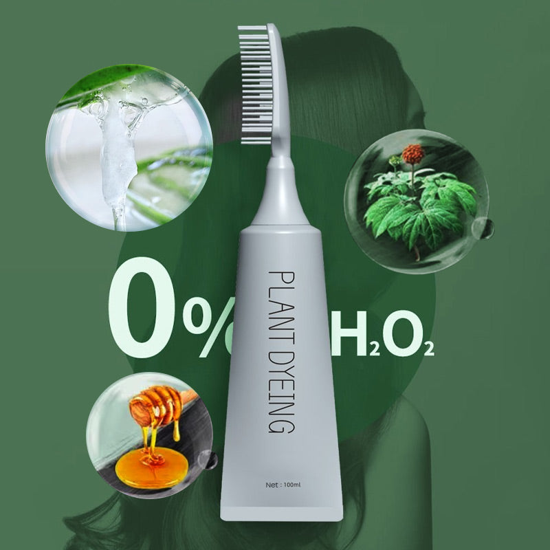 🔥50% RABATT! 🔥Växtbaserad kamm hårfärg