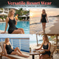 ⏰🔥50% OFF! 👙 Double Strap Ruched Skirted Swimsuit – Flattering, Comfortable & Perfect for Summer Vacations 🌊✨