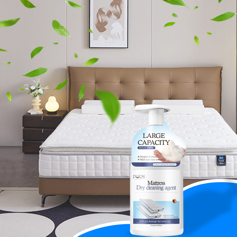 🛏️ 50% RABATT NU!✨ Kraftfull Madrassrengörare mot Gula Fläckar – Vattenlös Djuprengöringsskum 🧼