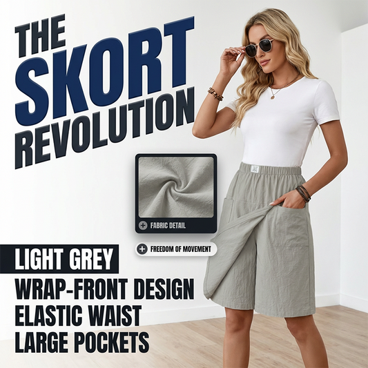 🔥🎁 50 % rabatt på nya varor 🔥 Skjortklänning för damer, med elastisk midja