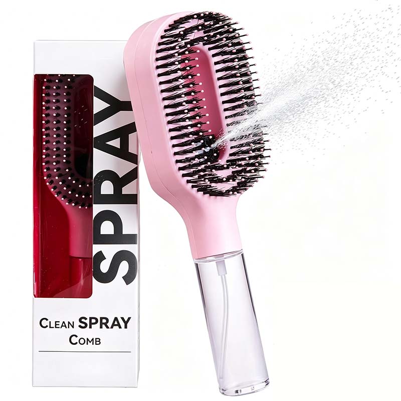 Sista dagen – specialpris🔥Antistatisk hårborste med inbyggd spray