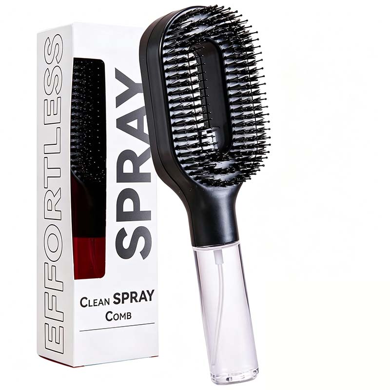 Sista dagen – specialpris🔥Antistatisk hårborste med inbyggd spray
