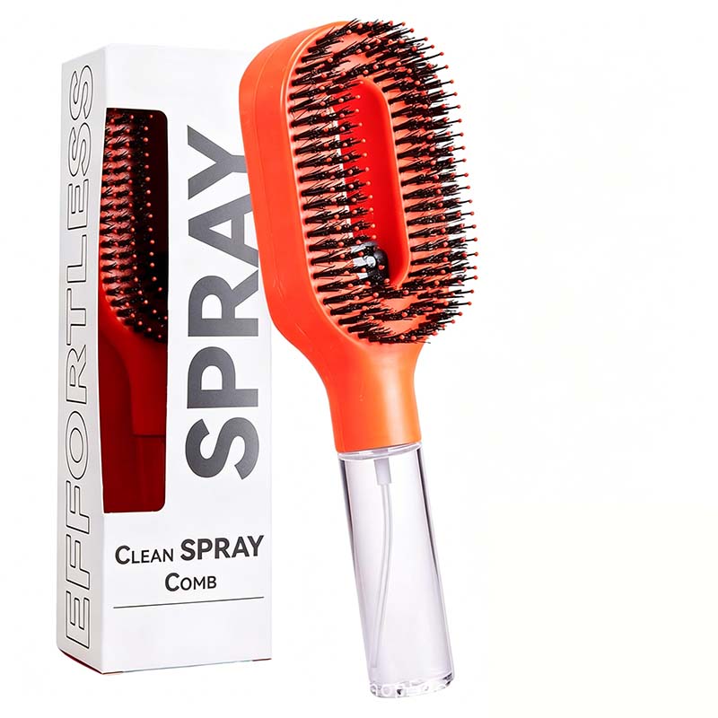 Sista dagen – specialpris🔥Antistatisk hårborste med inbyggd spray