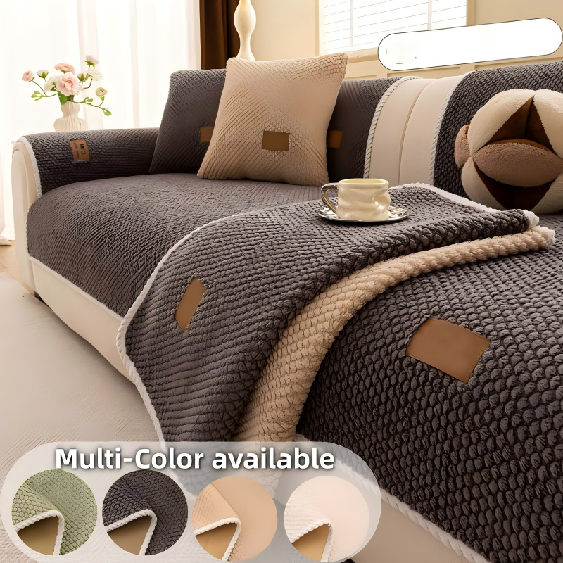🛋️ Få 50 % rabatt nu! 💐 Tjockt, halkfritt, tvättbart sofföverdrag - Tillverkat av tjockt tyg, det passar perfekt och är lätt att sköta, vilket gör det till det perfekta valet för ditt vardagsrum. 🧺