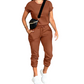 👚 50% RABATT NU!🌿 Bekvämt Tracksuit för Damer – Tvådelat Set med Fickor & Justerbar Dragsko – Andningsbart Polyester Loungewear i 8 Färger 🏃‍♀️