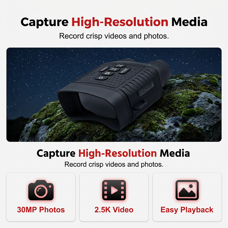 🔥 50% RABATT på utvalda produkter🔥Digitala nattkikare med HD-foto och videoinspelning