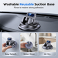 Roterande Dashboard Bilhållare – 360° Rotation, Anti-Slip Silikon, Enhandsmontering & Tvättbar Sugkopp 📱🔄