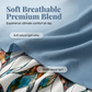 🌿👚👖 50 % RABATT på set med topp med knytband i sidan och mönstrade byxor för damer ✨ – Mjuk och andningsbar materialblandning, justerbar midja som framhäver figuren och botaniskt mönster
