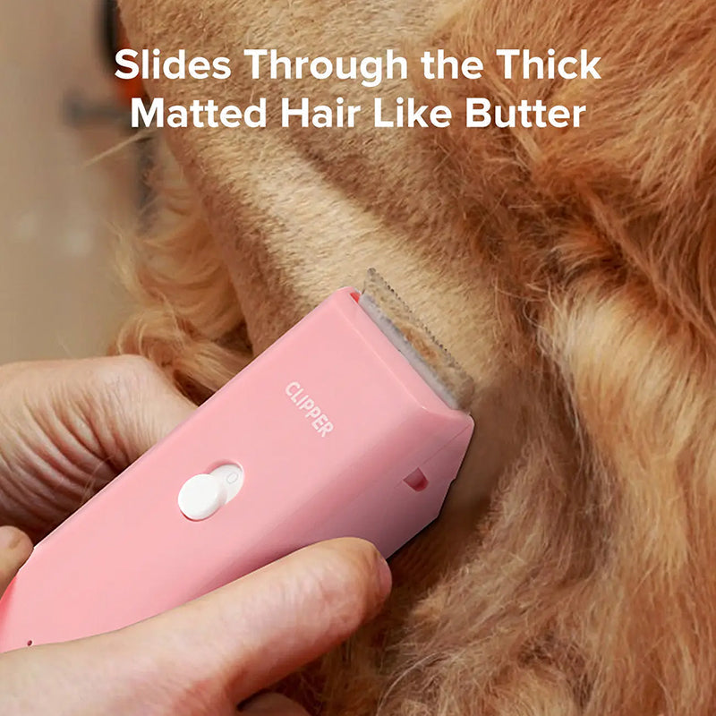 🐾 50 % RABATT NU! ✂️ Tyst & sladdlös djurklippare – IPX7 vattentät, keramiskt blad & 90 min driftstid – perfekt för hund, katt & pälsvård hemma 🛁