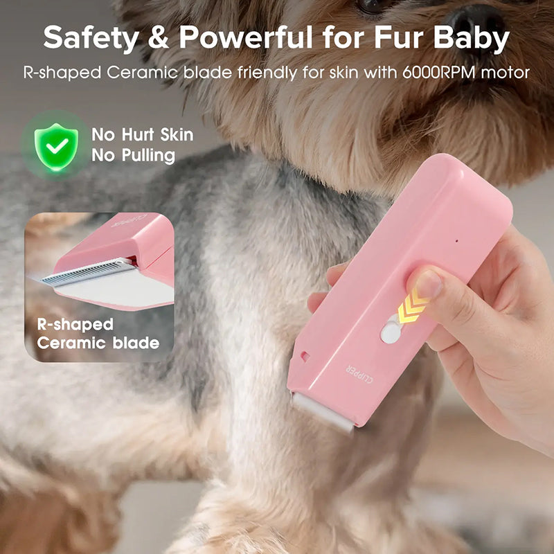 🐾 50 % RABATT NU! ✂️ Tyst & sladdlös djurklippare – IPX7 vattentät, keramiskt blad & 90 min driftstid – perfekt för hund, katt & pälsvård hemma 🛁