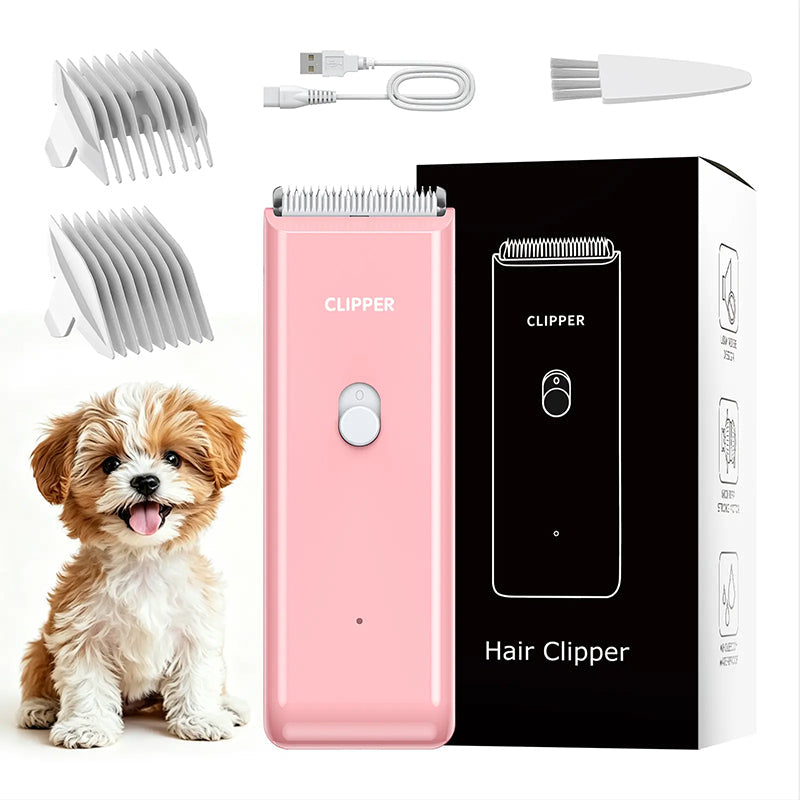 🐾 50 % RABATT NU! ✂️ Tyst & sladdlös djurklippare – IPX7 vattentät, keramiskt blad & 90 min driftstid – perfekt för hund, katt & pälsvård hemma 🛁