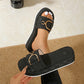 🔥50% RABATT NU!🔥 Snygga slip-on-sandaler med geometriskt mönster