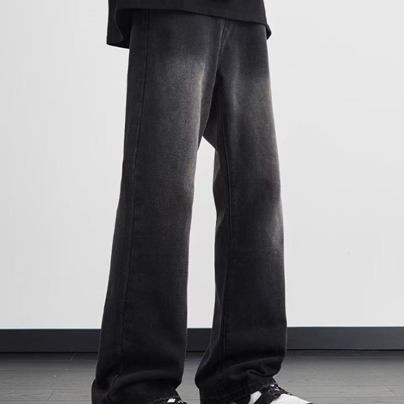 ⏳Limited-time 50% off⏰Men's Vintage Wash Wide-Leg Jeans👖
