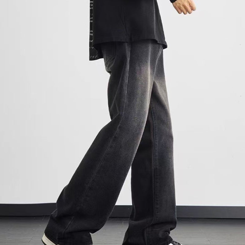 ⏳Limited-time 50% off⏰Men's Vintage Wash Wide-Leg Jeans👖