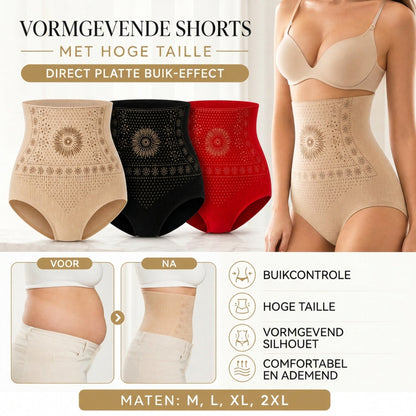 💥 BEGRÄNSAT ERBJUDANDE: 50 % rabatt 👙 Höga midja shaping shorts för damer 🔥 slätar ut, lyfter & ger snygg silhuett ✨