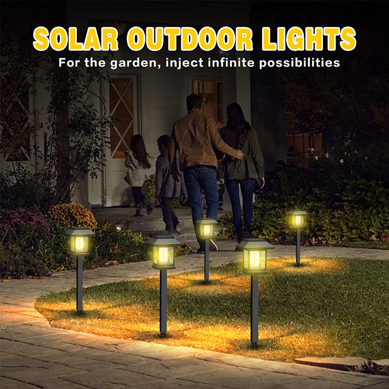 💡 50% RABATT! ☀️ Vattentät solcellslampa för utomhusbruk – 2-pack – Självlysande, energisnål & perfekt för trädgård, gångväg eller altan – klarar regn och rusk 🏡