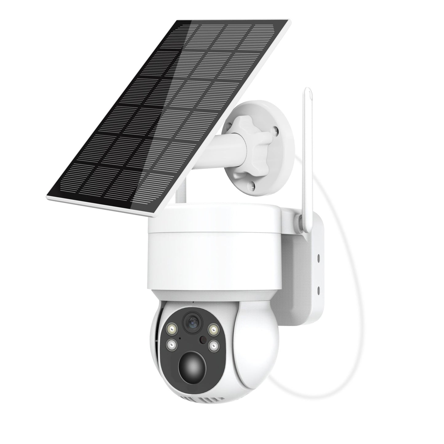 📢📢50 % RABATT !! ⏰ Solcellsdriven övervakningskamera – 1080P HD, rörelsedetektor och mörkerseende – trådlös, väderbeständig och fungerar utan elnät – perfekt för uppfarter, trädgårdar eller avlägset belägna områden ☀️