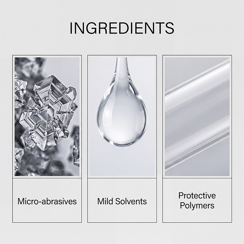 🛡️ Reparerande polishpasta – tar bort repor, oxidation & blekning, långvarigt skydd & hög glans, perfekt för bilvård & hem 🏠