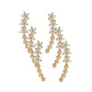 ✨ 50% RABATT! 🌟 Starry flower rhinestone ear climber örhängen – Glittrande kristaller & bekväm klätterdesign – Perfekt för vardagslyx eller speciella tillfällen – elegant & festlig 🌸