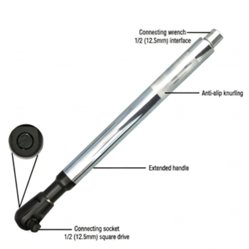 🔧 Tidsbegränsat erbjudande – 50 % rabatt! ✨ Förlängbar spärrnyckel – två lägen, kromvanadinstål & mångsidig användning ⚙️