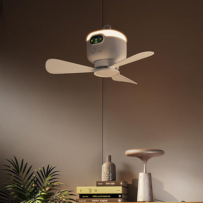 ⏳50 % RABATT🔥🍃Ultratyst uppladdningsbar takfläkt med LED-belysning🔌 | För sovrum 😴, kök 👩‍🍳 och garage 🛠️Fri frakt inom Sverige
