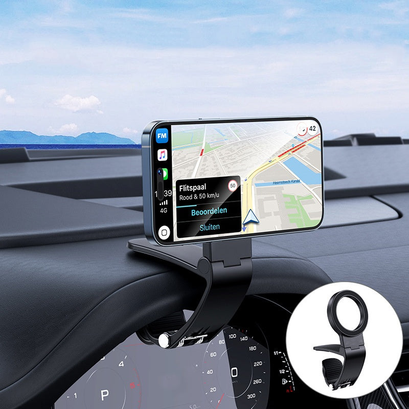 📱 BEGRÄNSAD TID: 50 % RABATT! ✨ Magnetisk mobilhållare för instrumentbrädan – starkt grepp, fri sikt, 360° vridbar 🚗