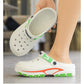 👣 BEGRÄNSAD TID: 50 % RABATT! ✨ Andningsbara slip-on-sandaler för män – 2-i-1, lätta, halkfria 🌊