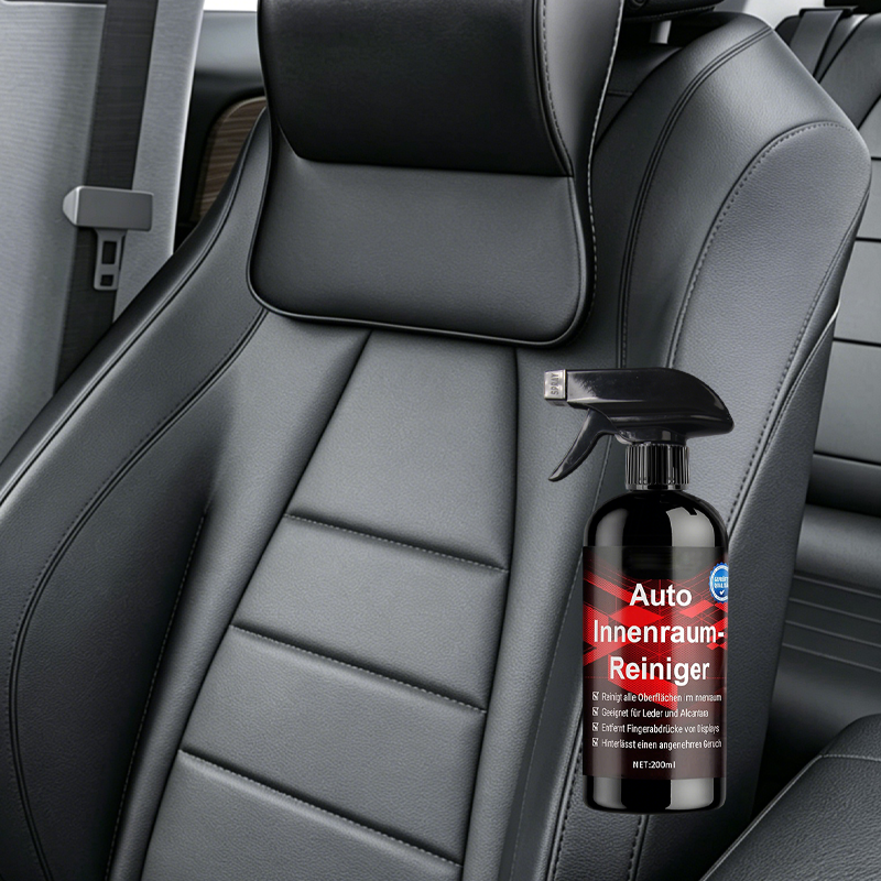 🧹 TIDSBEGRÄNSAD 50% RABATT! 🚗 Multiytesbilinterjör Rengöringsspray – 200ml, Snabbtorkande, Luktborttagare ✨