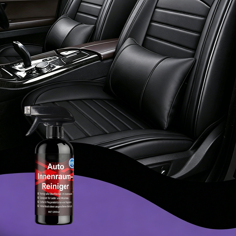 🧹 TIDSBEGRÄNSAD 50% RABATT! 🚗 Multiytesbilinterjör Rengöringsspray – 200ml, Snabbtorkande, Luktborttagare ✨
