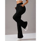 🧘‍♀️60 % RABATT! ✨ Damernas stretchiga bootcut-yogabyxor – smickrande, ultraflexibla, med fickor